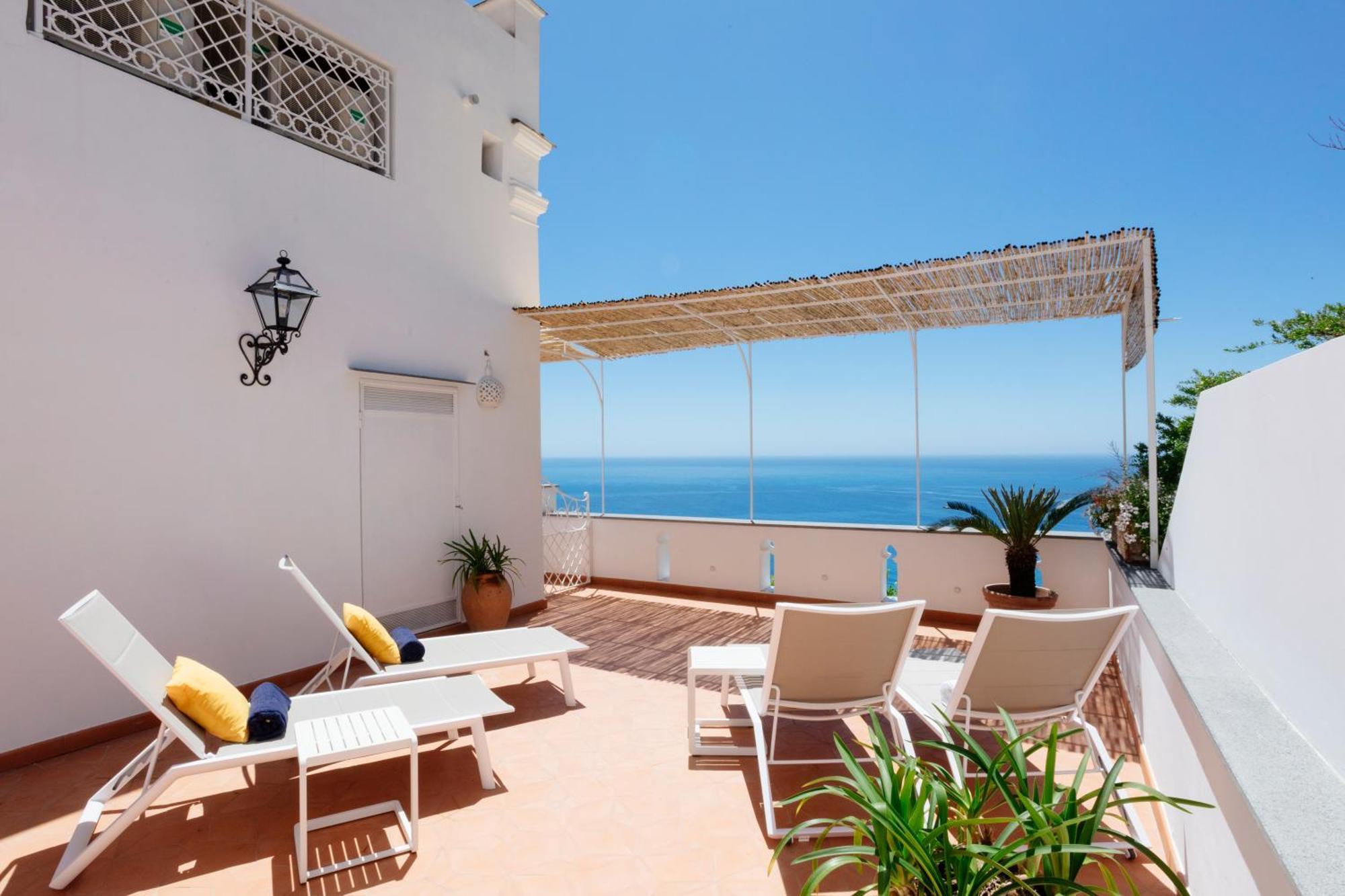 La Bizantina Luxury Villa Positano Eksteriør bilde