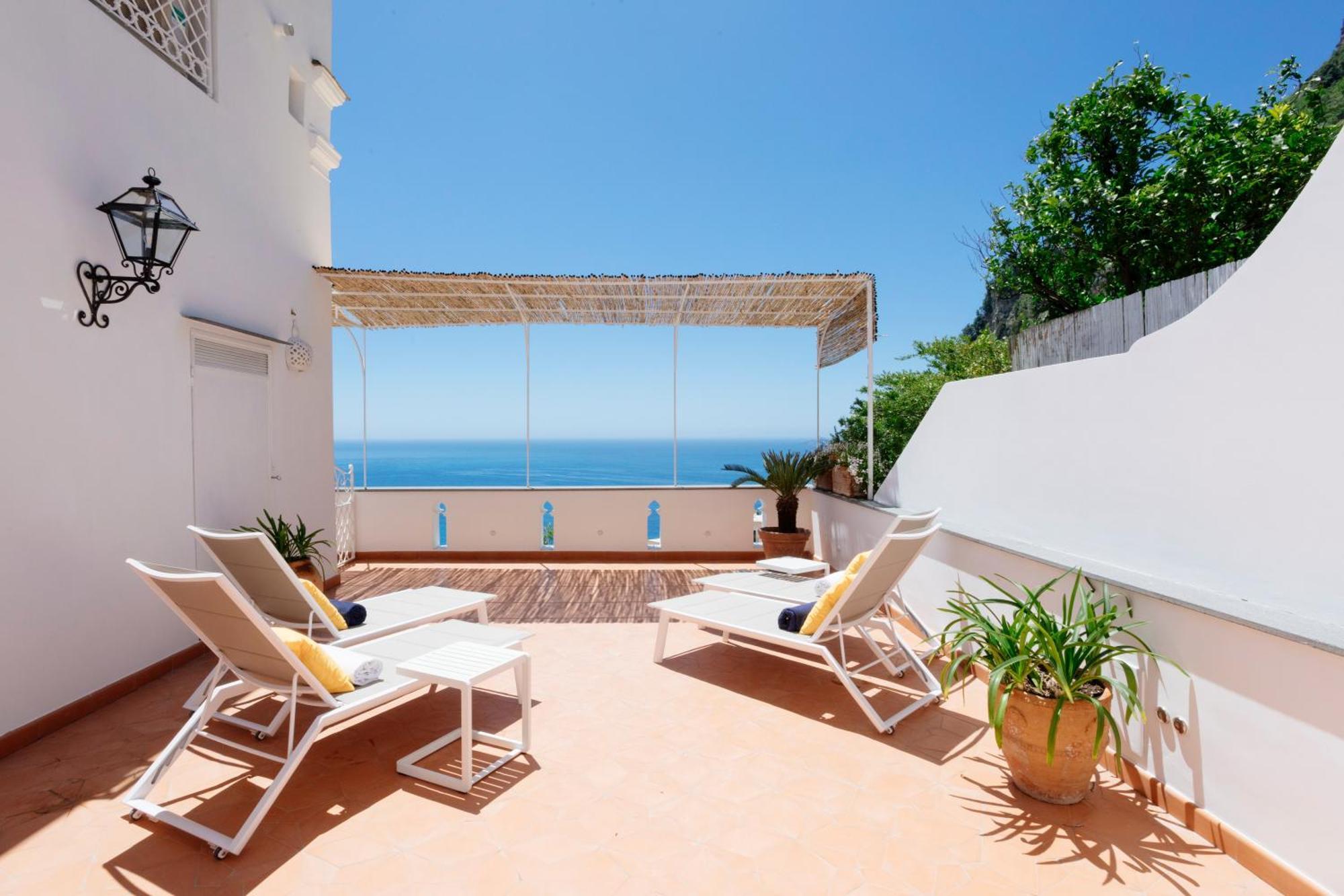 La Bizantina Luxury Villa Positano Eksteriør bilde